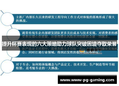 提升杯赛表现的六大策略助力球队突破困境夺取荣誉 提升杯赛表现的六大策略助力球队突破困境夺取荣誉